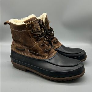 sperry duck boots mens sale